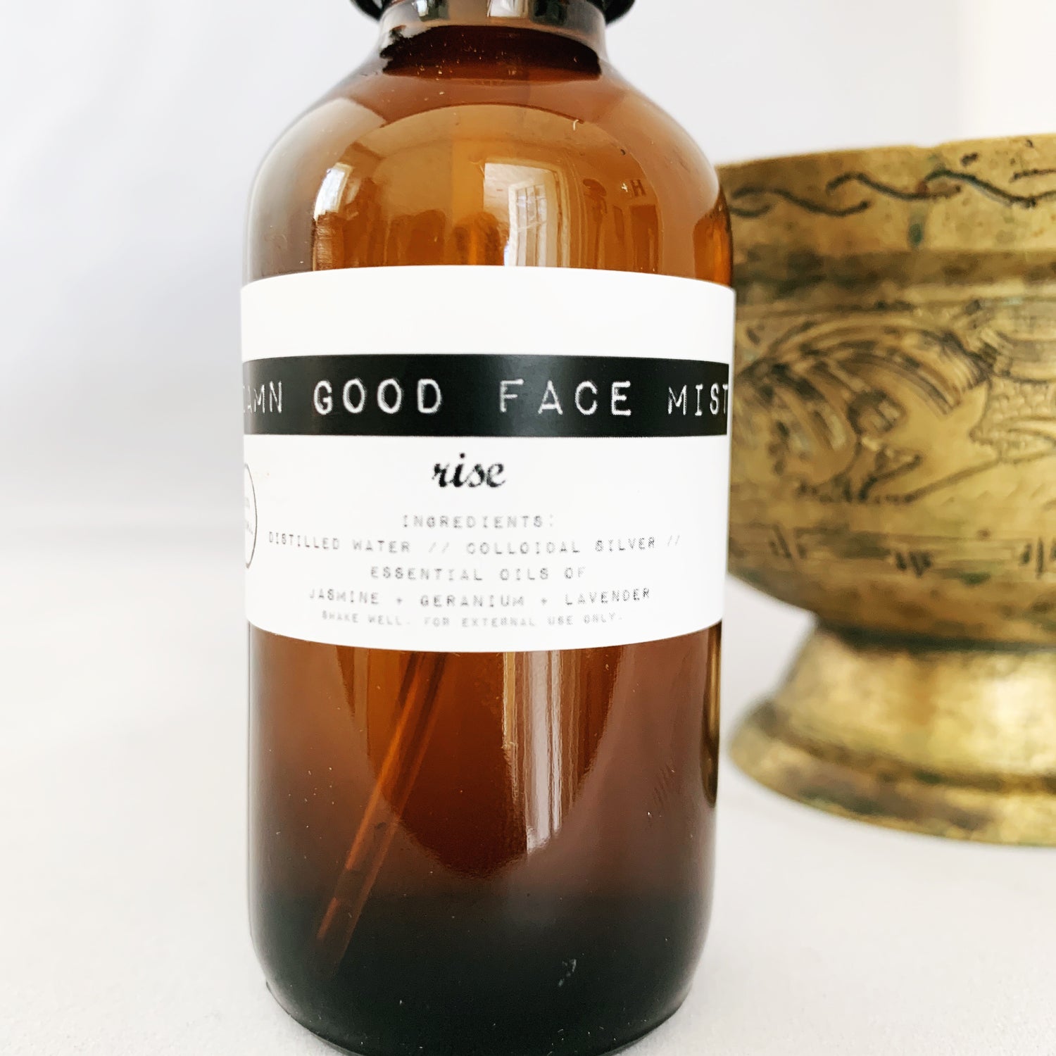 Damn Good Face Mist // Rise (jasmine + geranium + lavender)