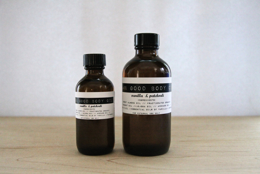 Damn Good Body Oil // Vanilla + Patchouli