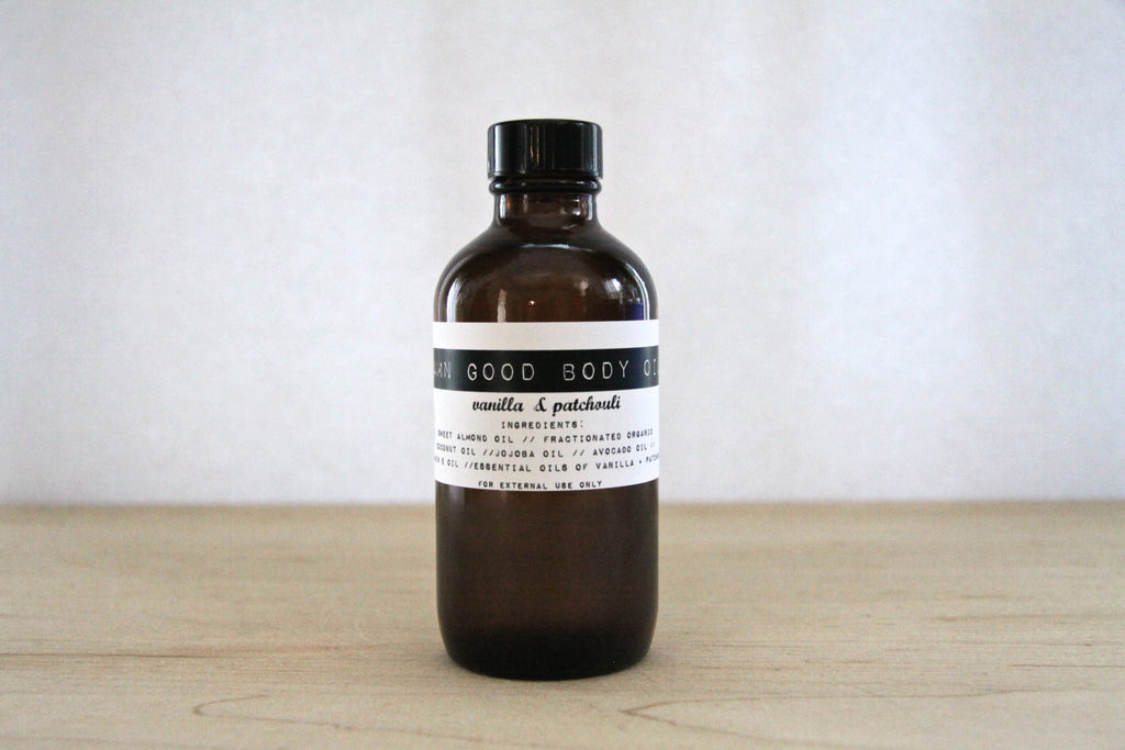 Damn Good Body Oil // Vanilla + Patchouli