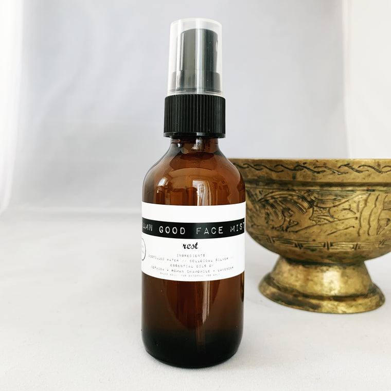 Damn Good Face Mist // Rest (copaiba + roman chamomile + lavender)