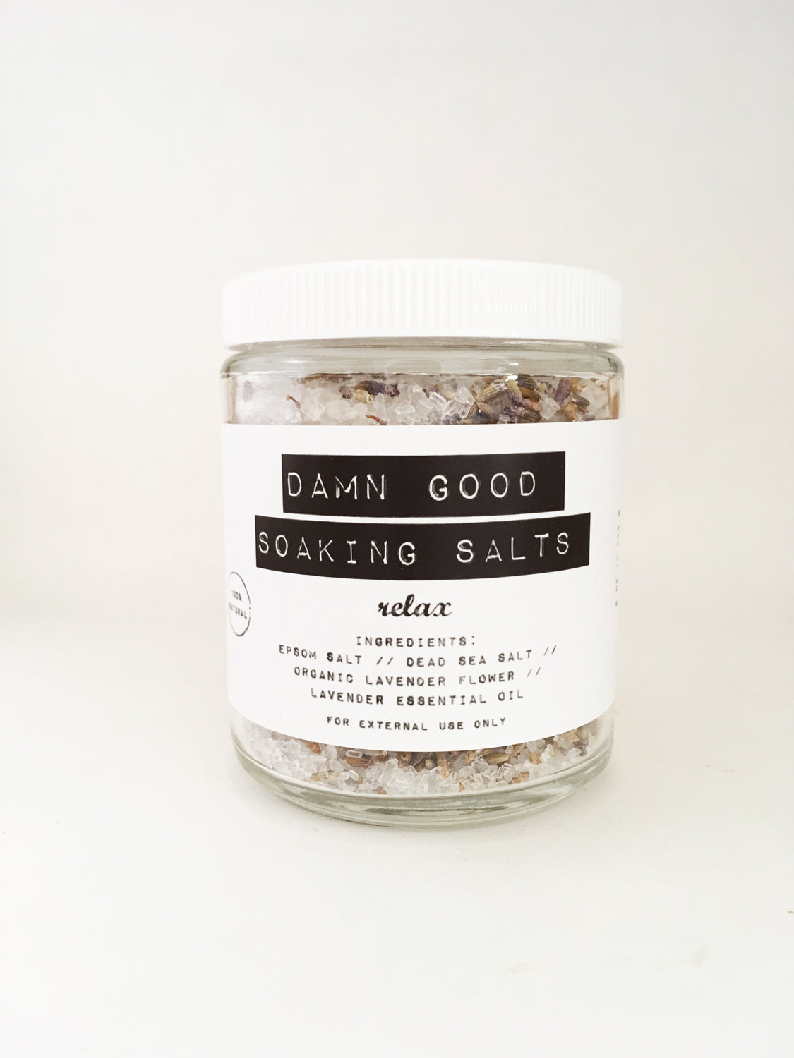 Damn Good Soaking Salts // Relax