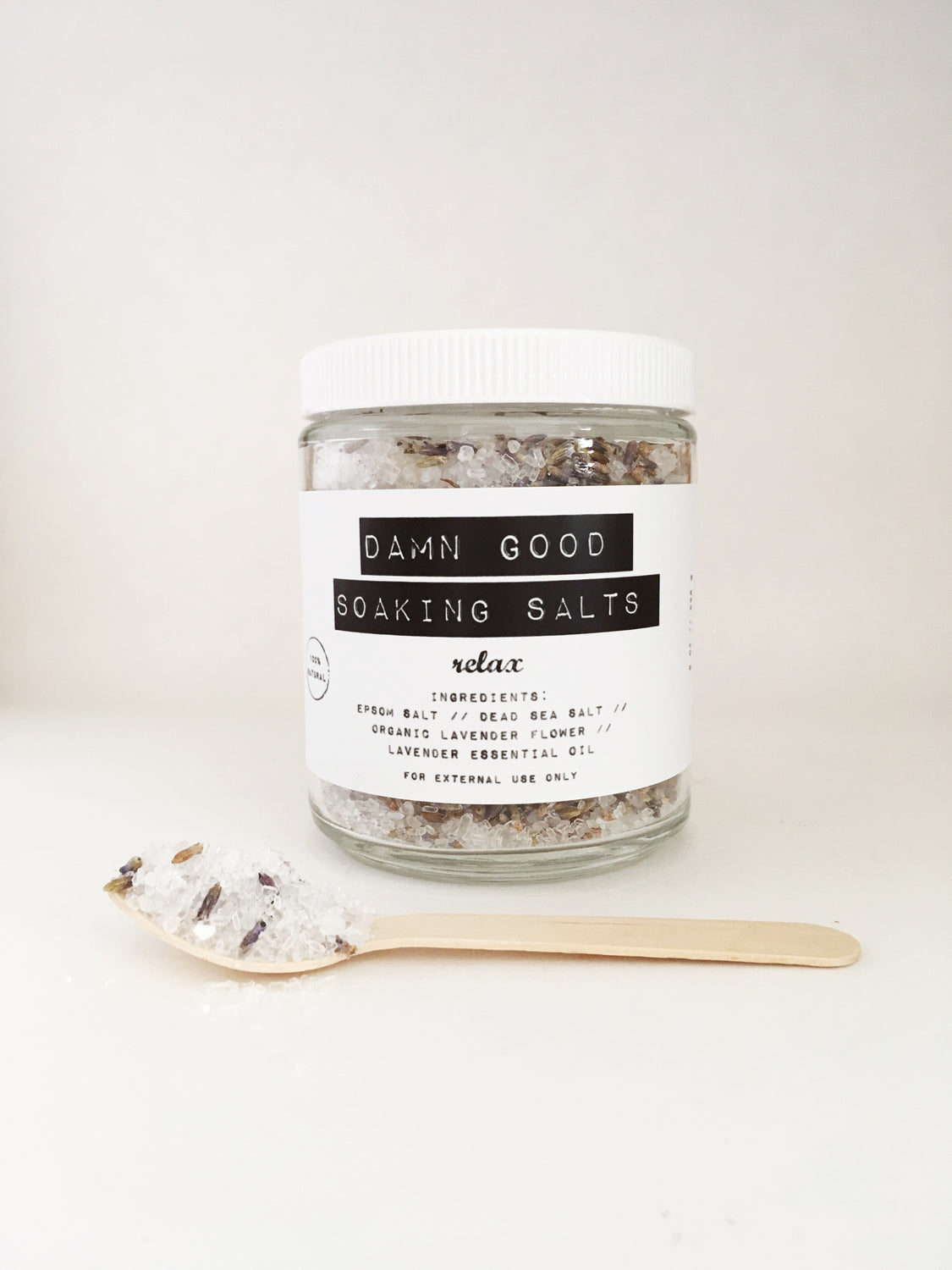 Damn Good Soaking Salts // Relax