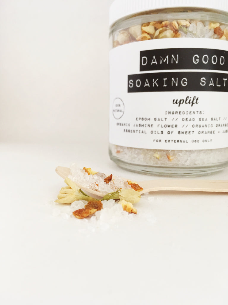 Damn Good Soaking Salts // Uplift