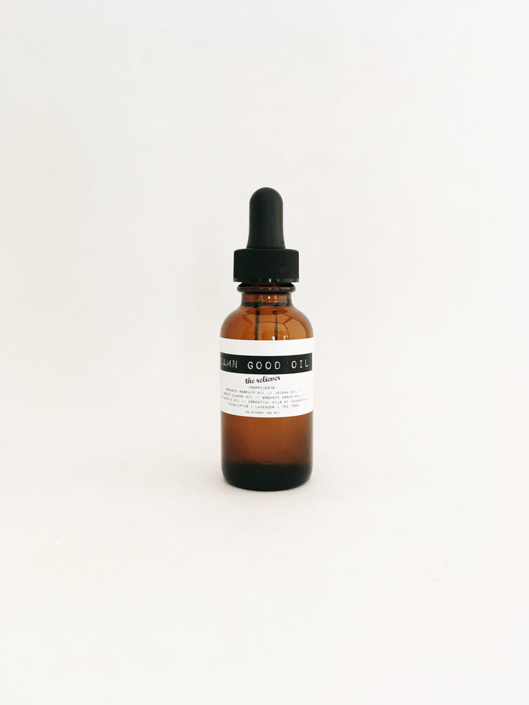 Damn Good Oil // The Reliever (chamomile + eucalyptus + lavender + tea tree)