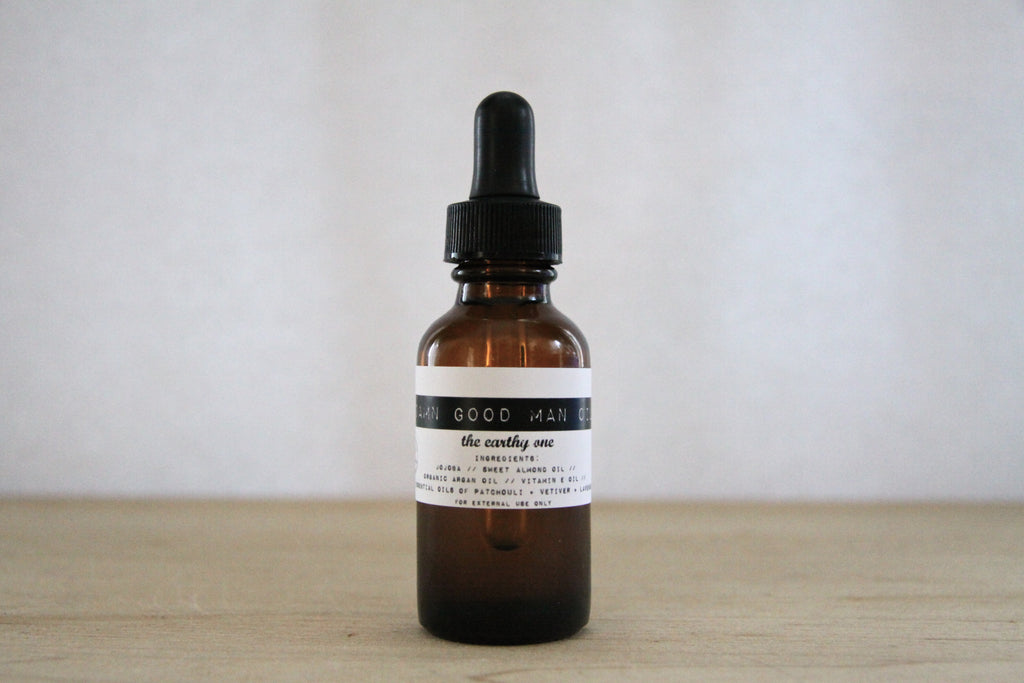 Damn Good Man Oil // The Earthy One (patchouli + vetiver + lavender)