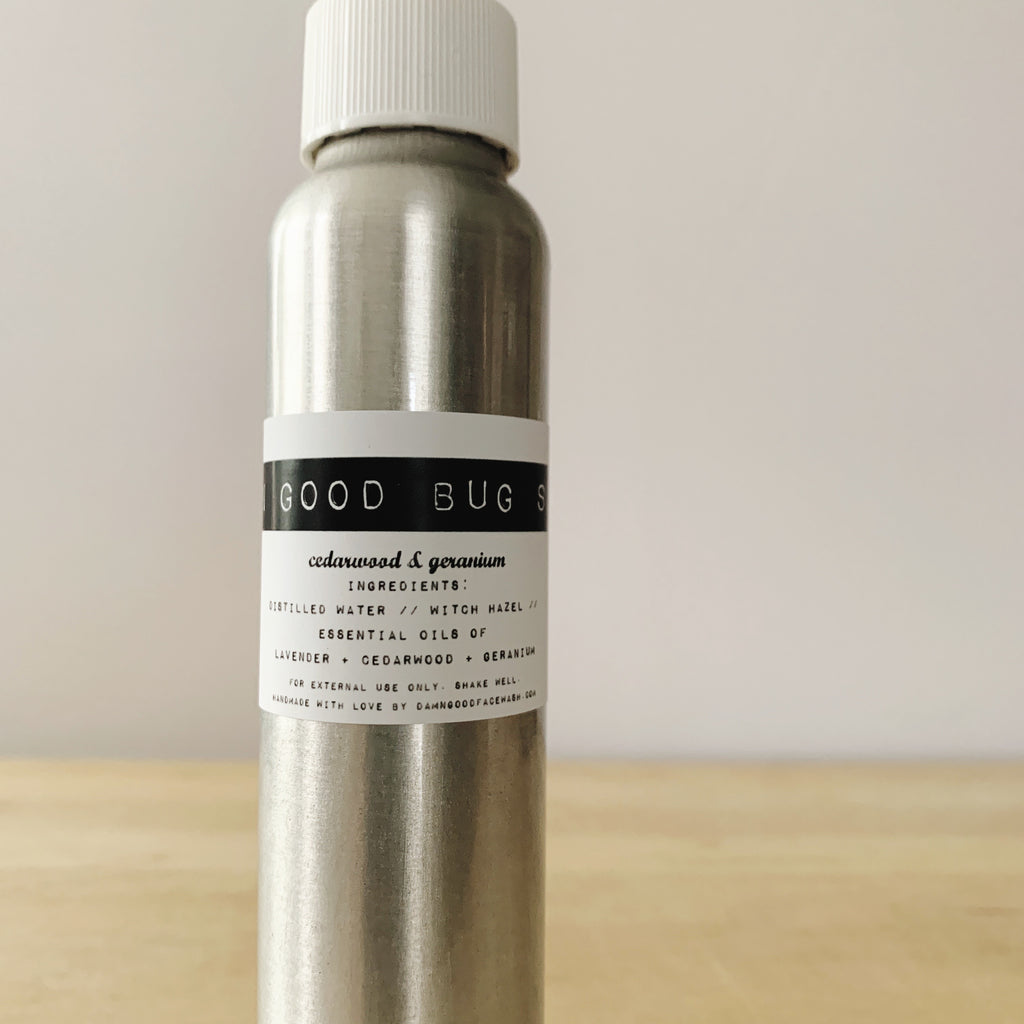 Damn Good Bug Spray // Cedarwood + Geranium
