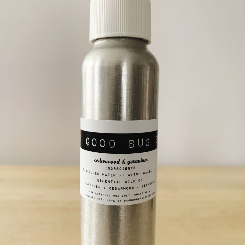 Damn Good Bug Spray // Cedarwood + Geranium