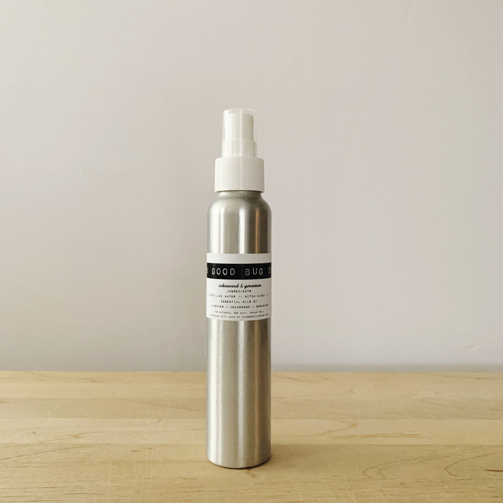 Damn Good Bug Spray // Cedarwood + Geranium