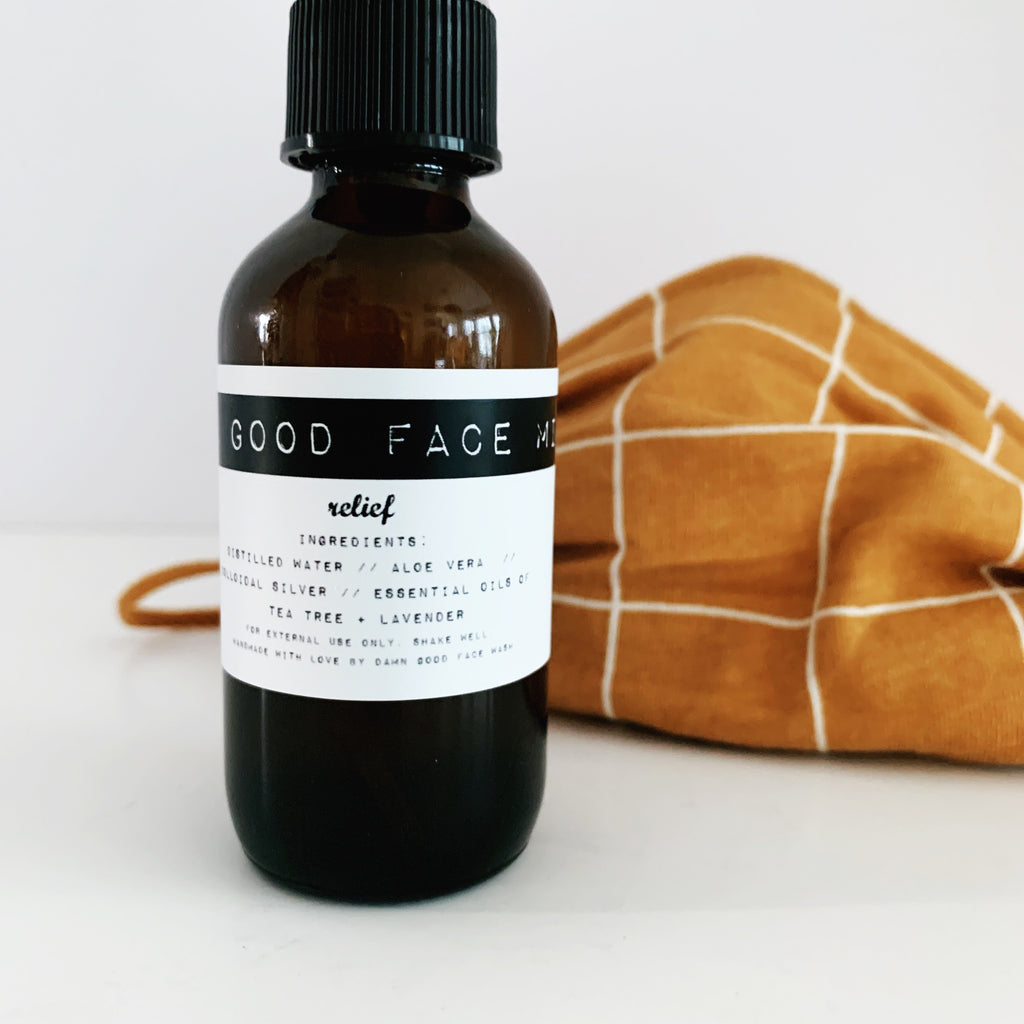 Damn Good Face Mist // Relief (tea tree +  lavender)